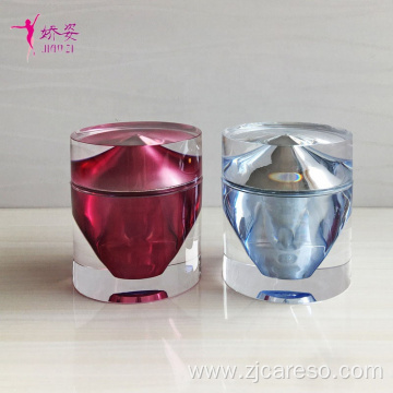 New Design Elegant Acrylic Cosmetic Packaging Plastic Jar